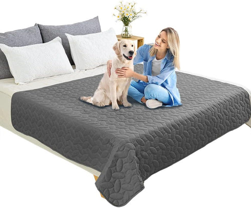 Ameritex Waterproof Pet Bed Cover Dog Bed Blanket for Sofa and Furniture, New Pattern Design