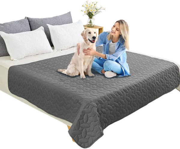 Ameritex Waterproof Pet Bed Cover Dog Bed Blanket for Sofa and Furniture, New Pattern Design