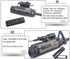 Tactical Light Pressure Switch Mount Plate Kit for 20mm Picatinny Rail Flashlight Accessories