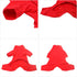Lovelonglong Red Lightweight Dog Pajamas, Pure Cotton 4 Legs Jumpsuits T-Shirt PJS for Large Medium Small Dogs XS