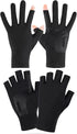 Qsvbeeqj UV For Protection Fishing Fingerless Gloves Light Breathable Sunscreen Driving Gloves Anti UV For Outdoor