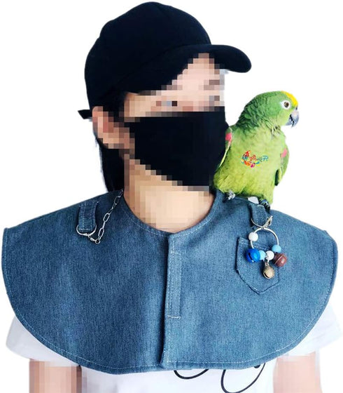 Bird Poop Shoulder Protector, Anti Scratching Shawl for Veterinarians, Pet Shop Employees, and Bird Handlers