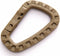 Tactical Gear Clips Plastic Carabiner Keychain Clip D-Rings for Backpack Molle System Bag Key Chain