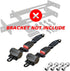 Golf Cart Seat Belts, 2 Pack Retractable Kit, Compatible with EZGO, Yamaha, Club Car DS Precedent