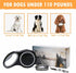 26Ft Retractable Dog Leash for Large Medium Dogs up to 110lbs, Heavy Duty with One-Handed Brake (MK-DEF)