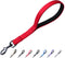 Premium 12 Inches Nylon Short Dog Leash with Heavy Duty Clip and Comfortable Padded Handle for Daily Use