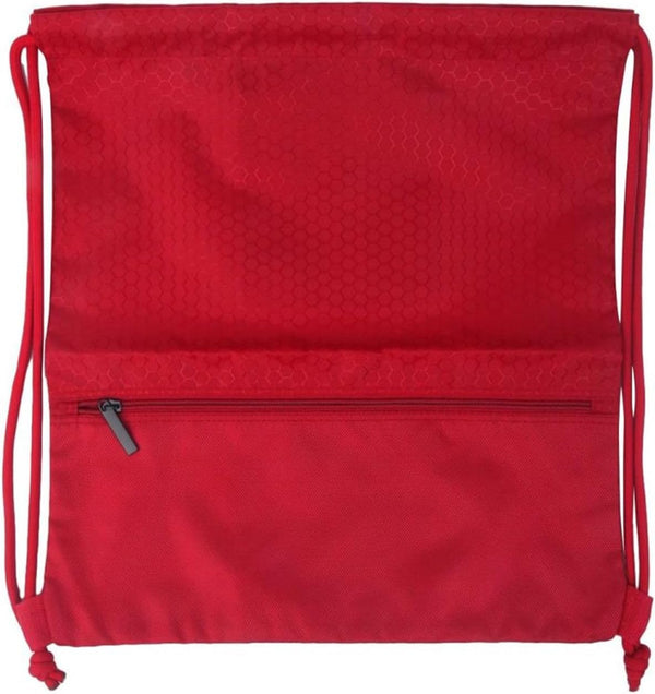 Soccer Bag, Foldable Basketball Football Volleyball Training Backpack for Outdoor Sports Equipment (Red)