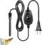 HITOP 25W Super Mini Aquarium Heater, Adjustable for Small Fish Tank 2-6 Gallons, External Controller, Betta Heater