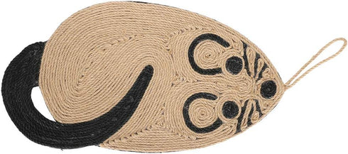 Cat Scratch Pad, Sisal Rope Cat Scratching Mat for Indoor Cats, Horizontal or Vertical Floor Scratcher Supplies