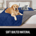 Gorilla Grip 100% Waterproof Dog Blanket, 82x102, Tear and Slip Resistant, Navy, Essential for Large Pets