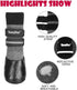 BINGPET Anti-Slip Dog Socks, Waterproof Paw Protectors with Reflective Straps, 4pcs Dog Boots for All Season