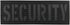 Security Patch Reflective Laser Cut 4"×1.4" for Jacket, Enforcement Plate Carrier Tactical Vest Uniforms with Hook and