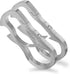 Idakekiy Dual Carabiner Keychain Multi Tool with Key Chain Bottle Opener