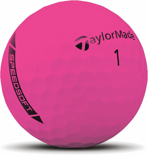 2025 Taylormade Golf SpeedSoft Pink Golf Balls