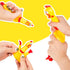 MCPINKY 3PCS Rubber Chicken Dog Toys, Squeaky Prank Novelty Toy for Noise Maker Dog Toys