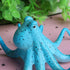 4 PCS Fluorescent Artificial Octopus Aquarium Ornament with Suction Cup for Fish Tank Decoration