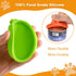 3 Pack Cat Food Can Lids - Food Safe BPA Free & Dishwasher Safe Silicone Covers for Cat Food Cans