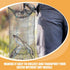 2pcs 17x10 Inch Portable Collapsible Fish Trap Metal Mesh Turtle Trap Saltwater Shrimp Lobster Easy to Use and Store