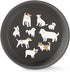 Fringe Studio DOGGOS Medium Stoneware Pet Bowl - PetShop Collection (479008)