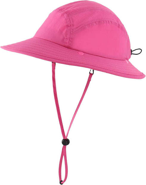 Home Prefer Boys UPF 50+ Sun Hat with Neck Flap Summer Beach Safari Hat