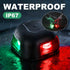 TRUTIDAL 12V Bow Lights for Boats,Boat Navigation Lights LED Waterproof Red and Green boat running lights for Fishing