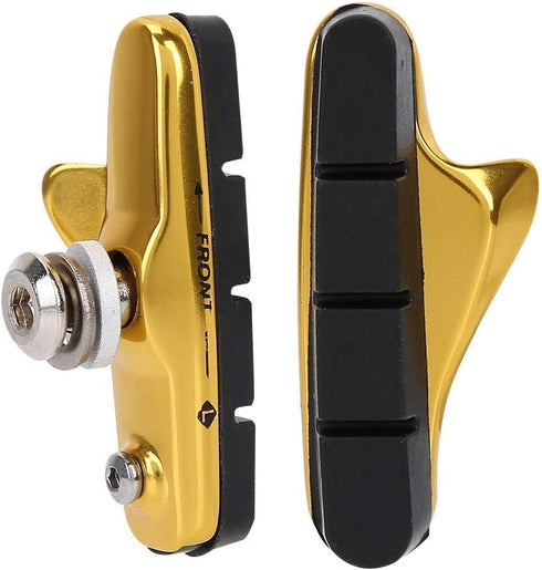 VGEBY 1 Pair Brake Pads, Cycling Brake Shoes Caliper Accessory for Road Folding Bike