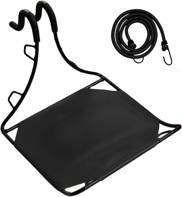 Mjaie Adjustable Bikes Cargo Carriers Quick Install Cycling Rack Replacement Bike Holder Storage