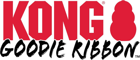KONG Extreme Goodie Ribbon - Stuffable Dog Toy for Play, Chew Toy for Medium Dogs