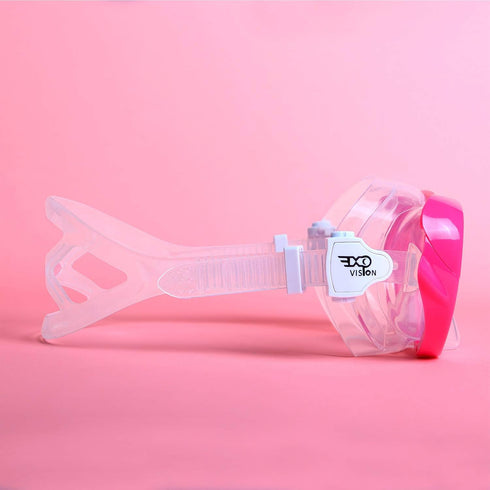 Kids Snorkel Swim Mask, Child Diving Mask with Anti-Fog Goggles and Nose Cover for Snorkeling
