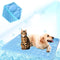 Washable Dog Cooling Mat, Ice Silk Cooling Mat for Dogs, Pet Self Cooling Pad Blanket for Indoor & Outdoor Car Seats
