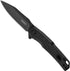 Kershaw Appa Folding Tactical Pocket Knife, SpeedSafe Opening, 2.75 inch Black Blade and Handle, Small, Lightweight Every Day Carry by Kershaw