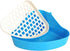 Rely2016 Small Animal Pet Triangle Potty Trainer, Litter Corner Toilet Training Tray, Color Random