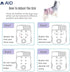 AIO Female(3 Pack), Dog Diapers Small Medium Large Highly Absorbent Wraps Reusable Dog Diapers Female