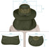 IYEBRAO Mens Outdoor Sun Hat, UV Protection Wide Brim Fishing Hat with Face Neck Flap for Hiking, Gardening