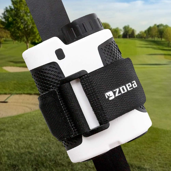ZOEA Magnetic Rangefinder Mount Strap for Golf Cart Railing, Adjustable Holder with Strong Magnet