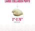Icelandic+ Collagen Puffs: Baked Beef Collagen with Lamb Marrow, 2.5 oz - Crunchy Protein Treats for Med-Lg Dogs