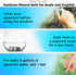 SunGrow Snail and Crayfish Energy Balls, Calcium-Rich Gray Pearls for Invertebrates, 10-Pieces per Pack