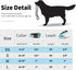 IVY&LANE 2 Pack Reflective Dog Collars and Leash Set, Adjustable Neoprene Padded Collars for Small Medium Large Dogs