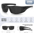 Polarized Sports Sunglasses for Men Women, Unbreakable Frame Cycling Fishing Wrap Around UV400 Protection