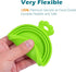 PetBonus 2 Pack Silicone Pet Can Cover Lids, Universal Size for Dog Cat Food, BPA Free, Dishwasher Safe (Blue, Green)