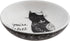 Karma, Boho Ring Bowl, Black and White Trinket Tray, Decorative Ceramic Trinket Dish, Jewelry Dish Tray for Rings, Cat by Karma
