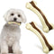 Sosation Bones Shaped Dog Toys, 2 Pack Nylon Beef Flavor Chew Toys for All Breeds