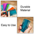 6 Pcs Pet Flea Combs for Dogs and Cats, Hair Removal Massaging Shell Combs in Random Colour