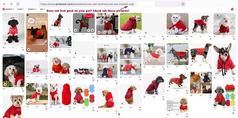 Cute Dog Clothes - Red Dog T Shirt for Medium Dogs, Small Dogs, Puppy, Breathable Soft Pet Pullover Jumper, Cat Clothes