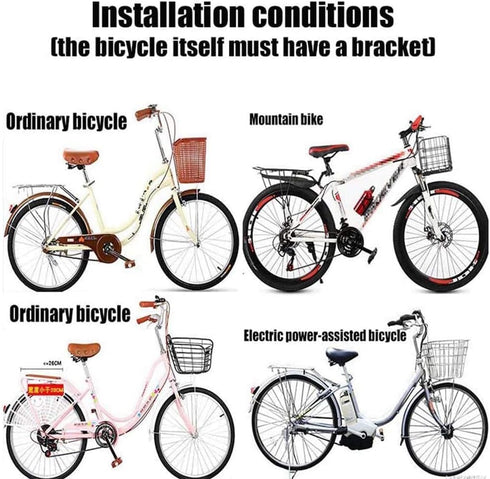 2-8 Wing Enterprises Bike Child Seat Carrier Back Mount, Rear Mount Bicycle Baby Seat with Armrests, Pedals, Padded