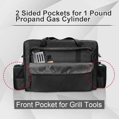 i frmmy Premium Camp Stove Carry Case with 0.4 inch Thicken Pearl Foam for Coleman 2-Burner Gas Stove