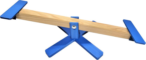 Rite Farm Products 22 INCH Long Chicken Teeter Totter Blue Poultry Seesaw Perch