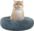Nisrada Cat Beds for Indoor Cats, 15.7 Inch Dog Bed for Small Medium Large Dogs, Washable Round Pet Bed