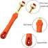Orgrimmar 2 PCS 3-Sided Pet Toothbrush for Dogs and Cats, Dental Care, Removes Bad Breath and Tartar