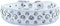 Rhinestone Dog Collar, Bling Rhinestone PU Leather Crystal Diamond Pet Collar for Dogs and Cats, Black S M L XL (L,